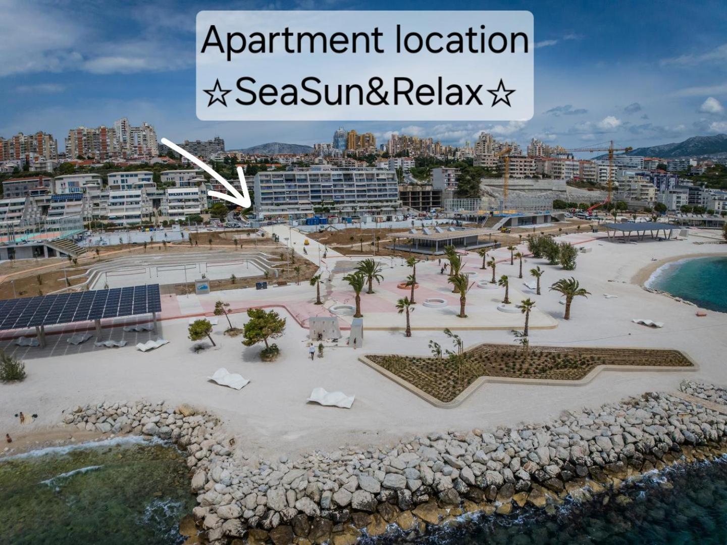 Znjan 50m ----seasun&relax---- Location Split